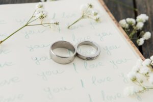 wedding-rings-with-ornaments for wedding video books