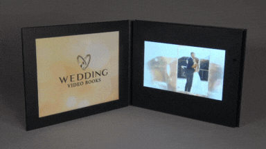 10 inch animation Wedding video book